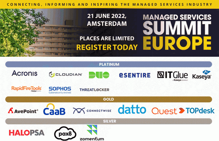 Europese Managed Services Summit 2022-2