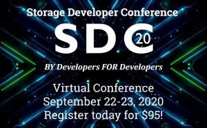 Storage Developer Conference 2020