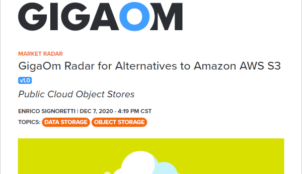 GigaOm-AWS alternatieven