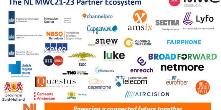 The NL MWC21-23 Partner Ecosystem