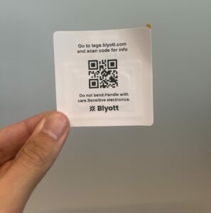 Blyott Bluetooth-sticker