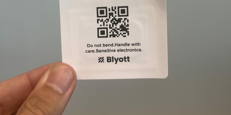 Blyott Bluetooth-sticker