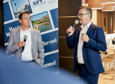 Daniel Brosend und Birger Aasland erÃ¶ffnen Kongress_Bildquelle GFT eG-400