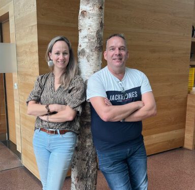 Marjolein Pilon van The Agile Playground en Eddy Ensing van Rabobank-400