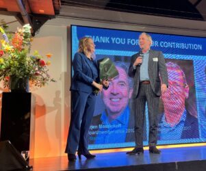 Arjen Mossinkoff en Yvonne Schers Telecom Society