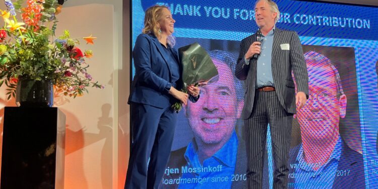 Arjen Mossinkoff en Yvonne Schers Telecom Society