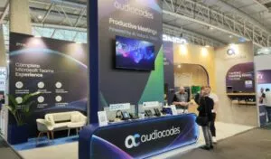 AudioCodes booth ISE 2024