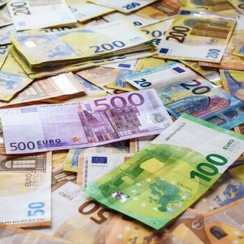 euro geld omzet