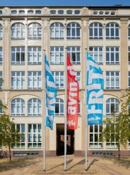 AVM-HauptgebÃ¤ude an der Spree