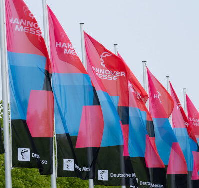 HANNOVER MESSE 2024, ..Flaggen