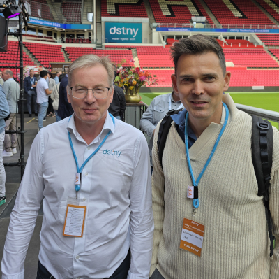Ed Smit en Daan de Weever Philips stadion